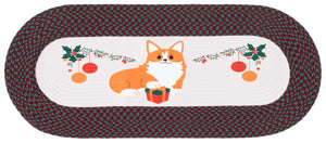 Safavieh Braided Christmas Poster 105 Rug, BRP105