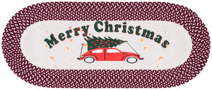 Safavieh Braided Christmas Poster 113 Rug, BRP113