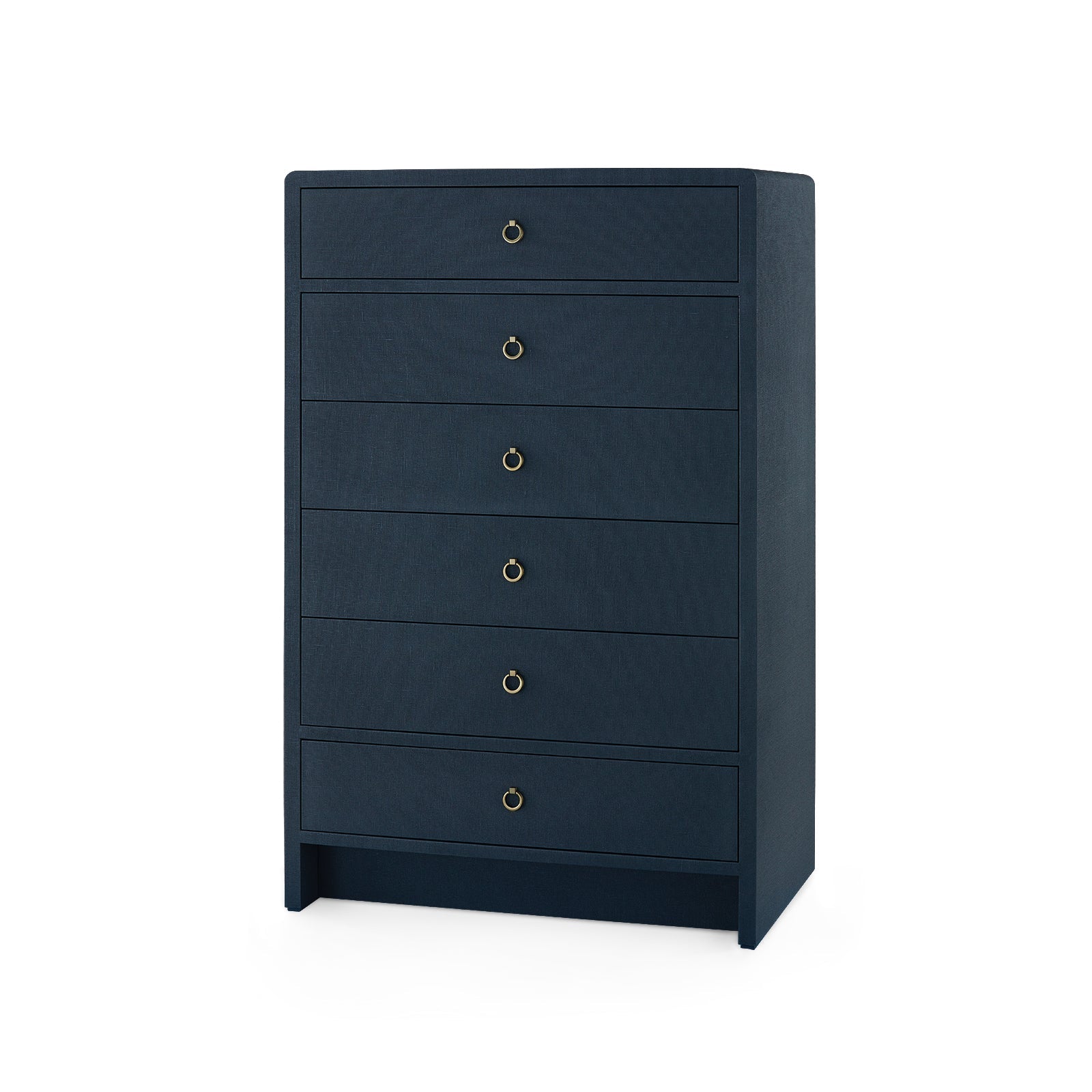 Villa & House - Bryant Tall 6-Drawer - Blue Steel - BRY-275-5198