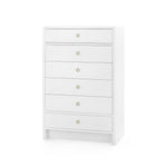 Villa & House - Bryant Tall 6-Drawer - Chiffon White - BRY-275-5199