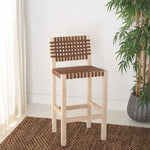 Safavieh Sorrento Counter Stool , BST1007 - Natural / Light Honey
