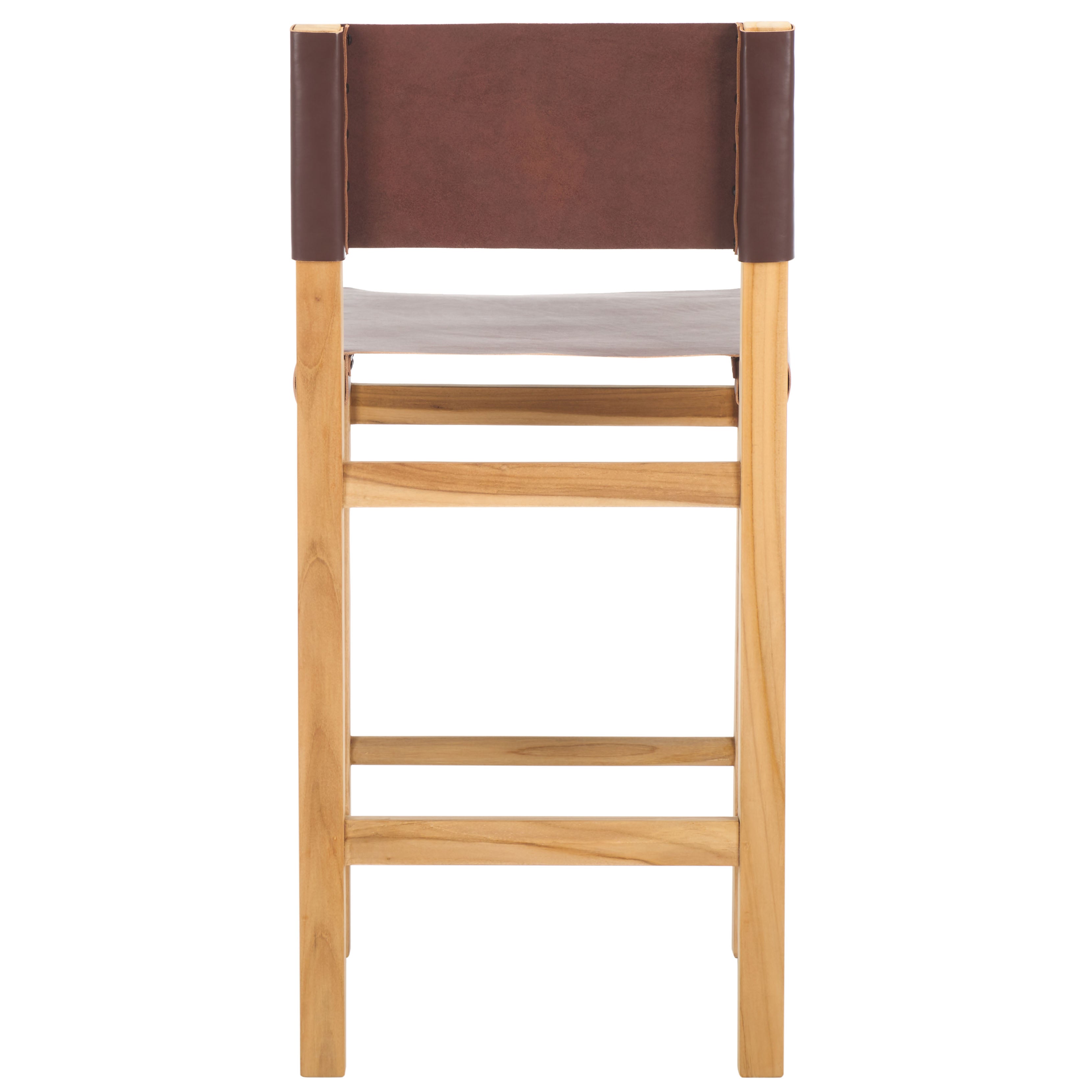 Safavieh Romee Counter Stool, BST1200 - Cognac / Natural