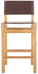 Safavieh Romee Counter Stool, BST1200 - Cognac / Natural