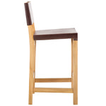 Safavieh Romee Counter Stool, BST1200 - Cognac / Natural
