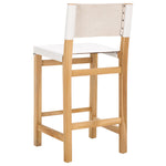 Safavieh Romee Counter Stool, BST1200 - White / Natural