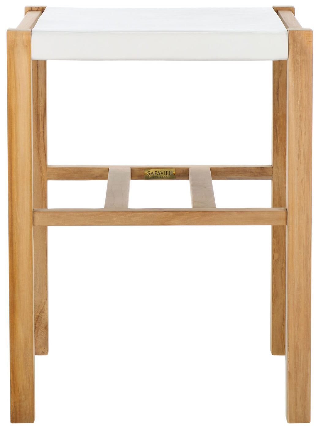 Safavieh Solana Counter Stool, BST1201 - White / Natural