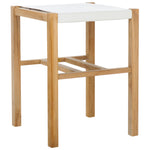 Safavieh Solana Counter Stool, BST1201 - White / Natural
