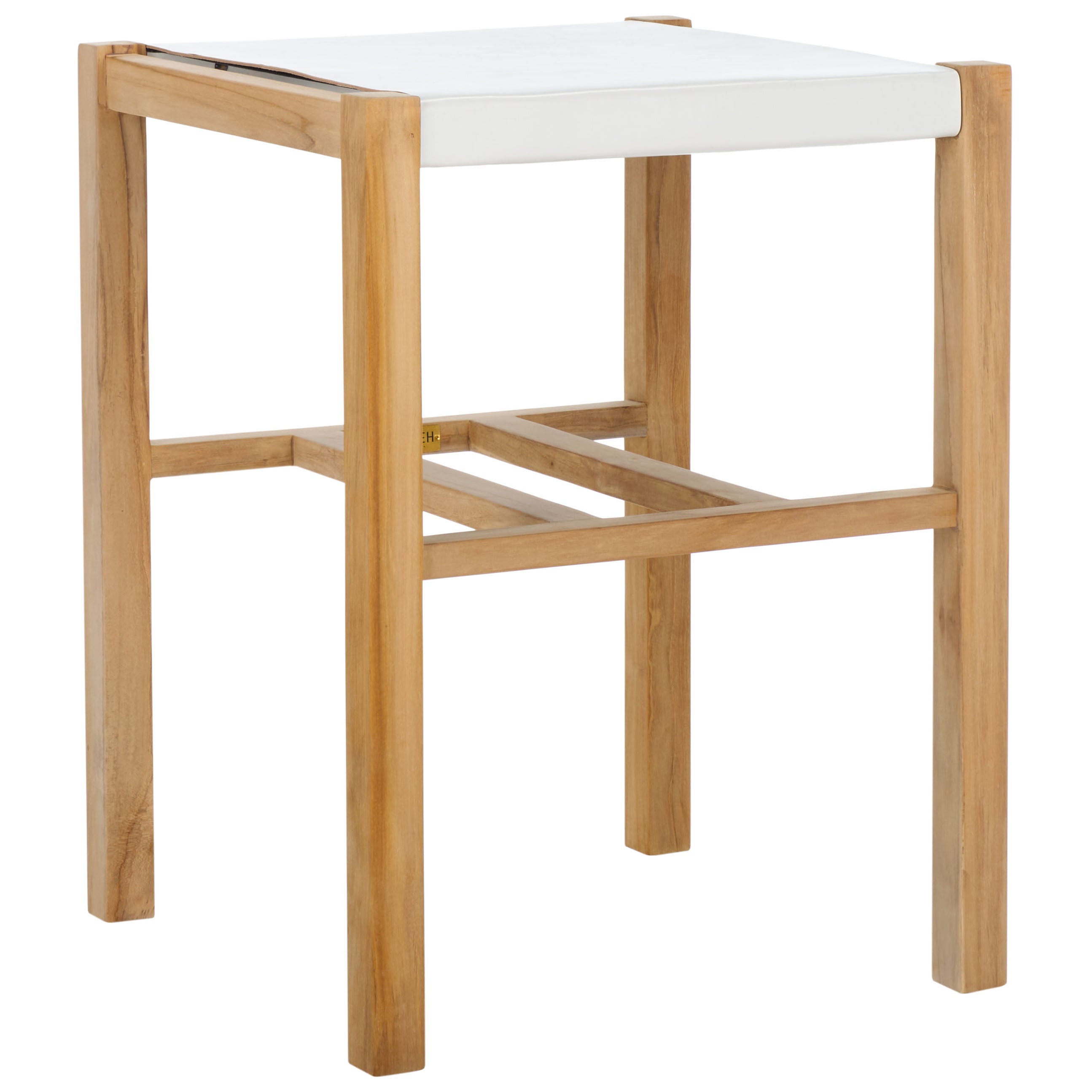Safavieh Solana Counter Stool, BST1201 - White / Natural
