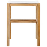 Safavieh Solana Counter Stool, BST1201 - White / Natural