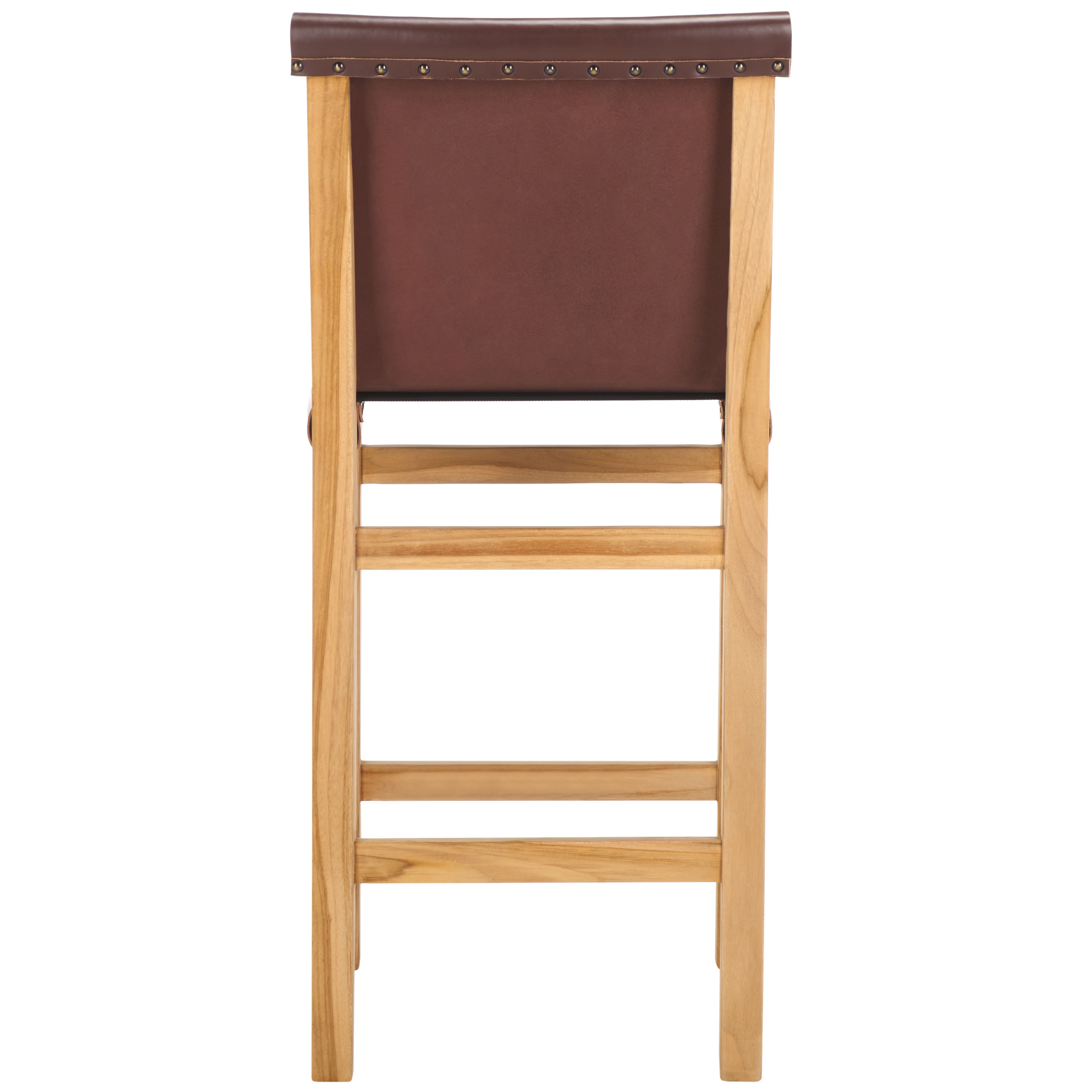 Safavieh Arian  Counter Stool, BST1202 - Cognac / Natural