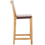 Safavieh Arian  Counter Stool, BST1202 - Cognac / Natural