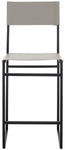Safavieh Layne Counter Stool, BST3020 - Light Grey / Black 