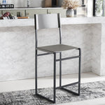 Safavieh Layne Counter Stool, BST3020 - Light Grey / Black 