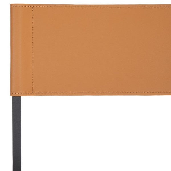 Safavieh Layne Counter Stool, BST3020 - Cognac / Black 