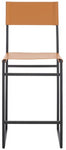 Safavieh Layne Counter Stool, BST3020 - Cognac / Black 