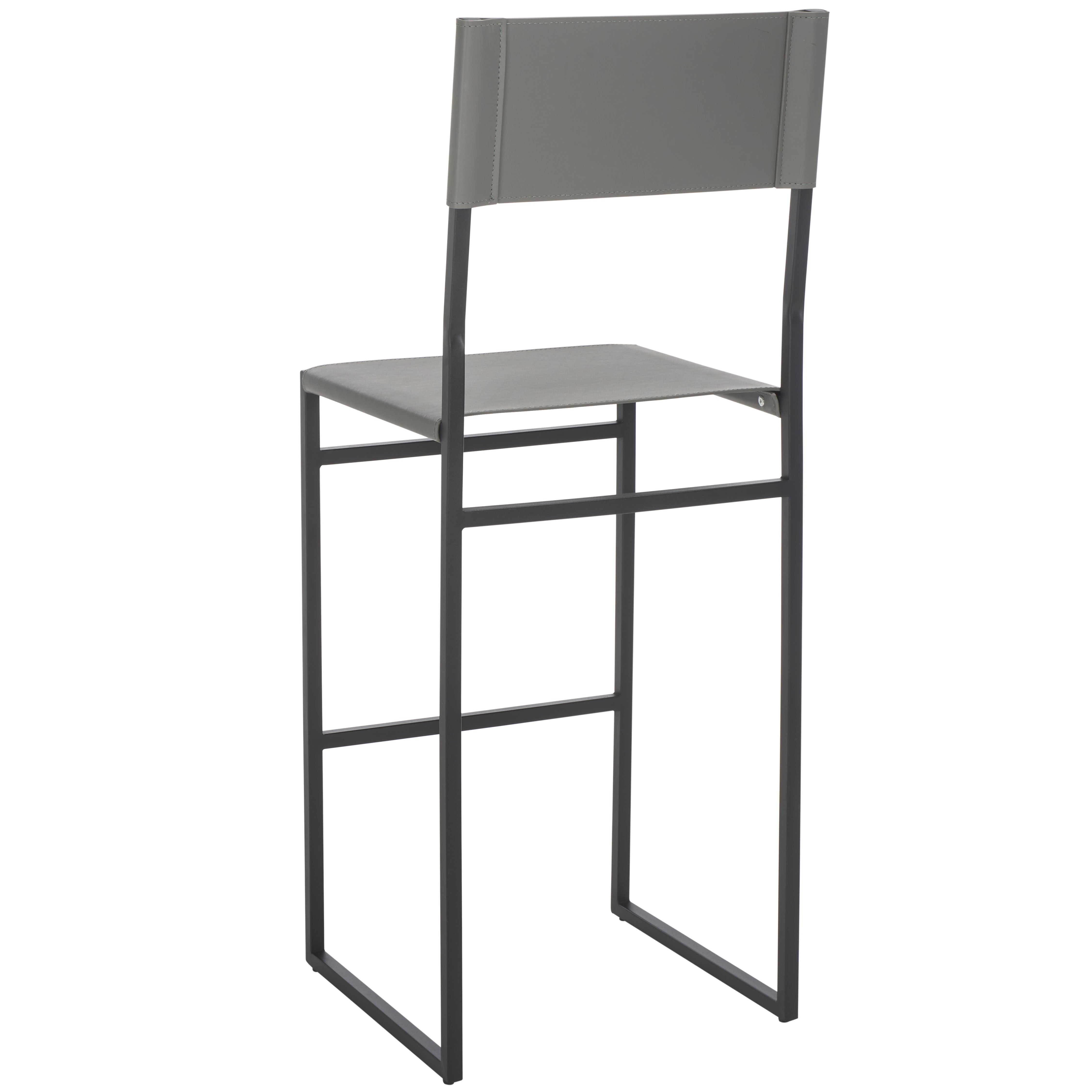 Safavieh Layne Barstool, BST3021 - Grey / Black 