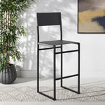 Safavieh Layne Counter Stool, BST3020 - Grey / Black 