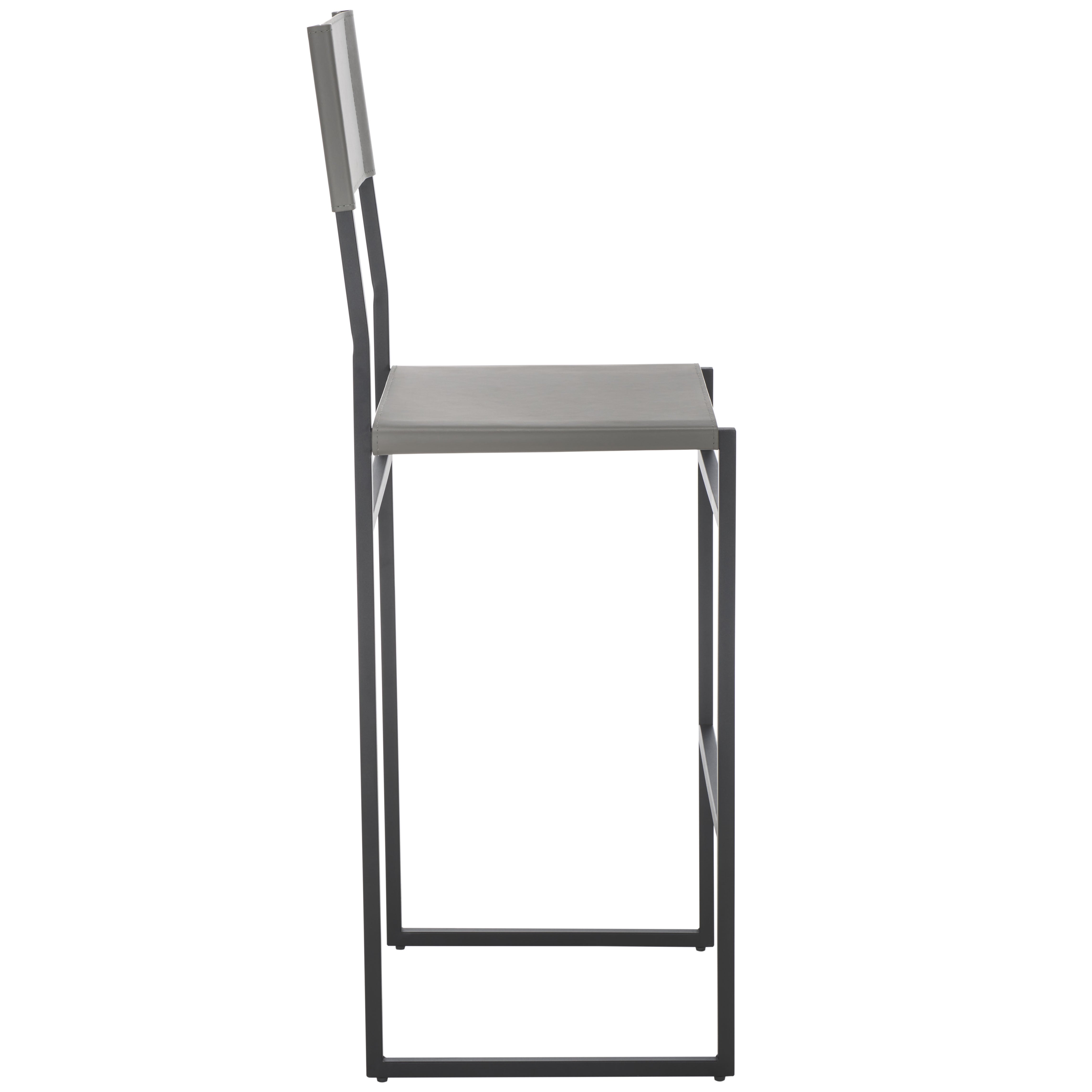 Safavieh Layne Counter Stool, BST3020 - Grey / Black 