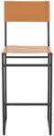 Safavieh Layne Barstool, BST3021 - Cognac / Black 