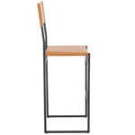 Safavieh Layne Counter Stool, BST3020 - Cognac / Black 