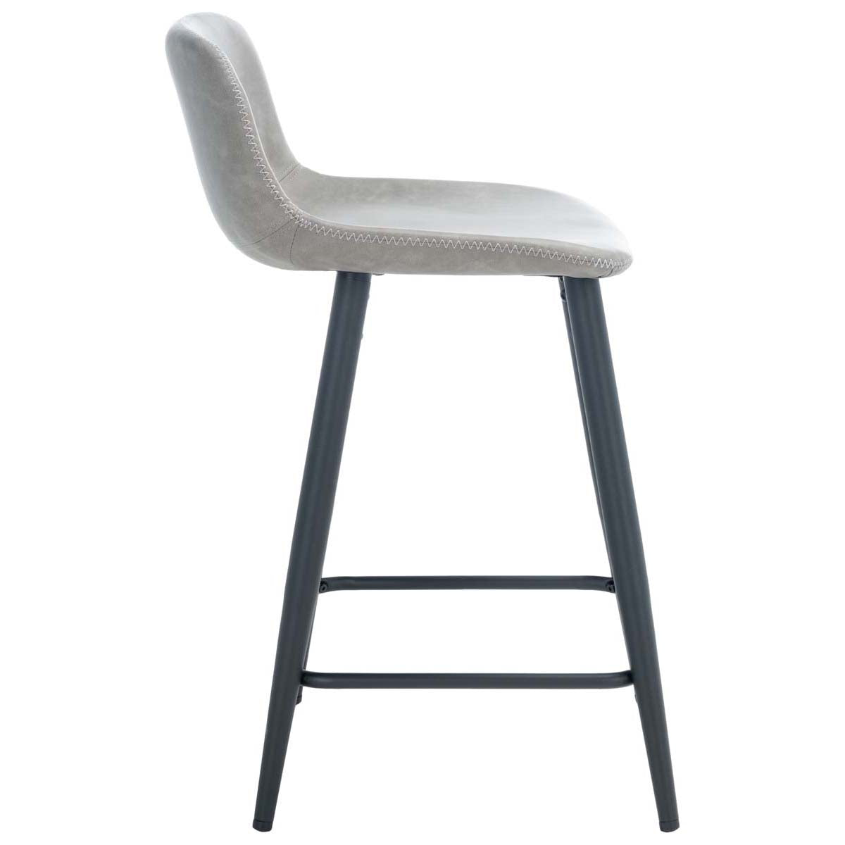 Safavieh Asena Counter Stool - Grey / Black