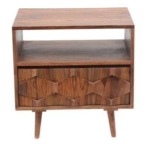 Moe's Home Collection - O2 Nightstand Brown - BZ-1022-24