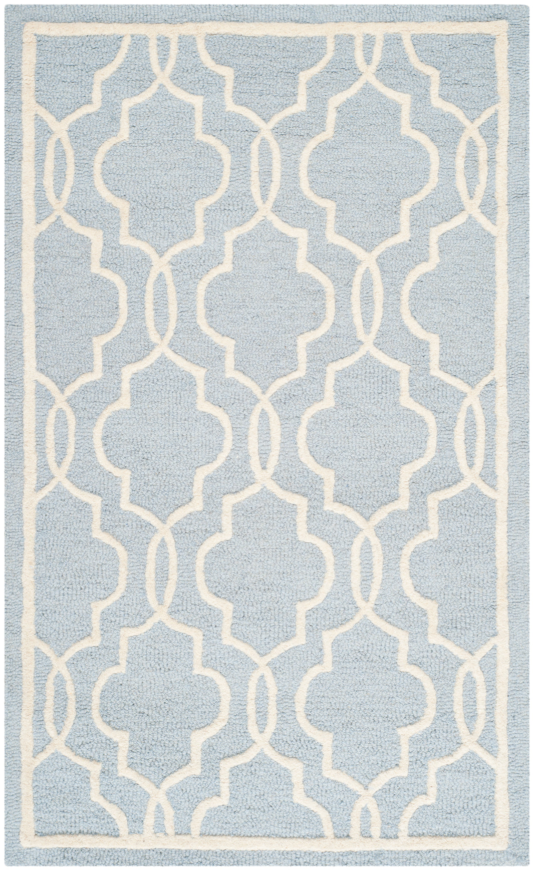 LIGHT BLUE / IVORY