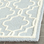 LIGHT BLUE / IVORY