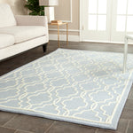 LIGHT BLUE / IVORY