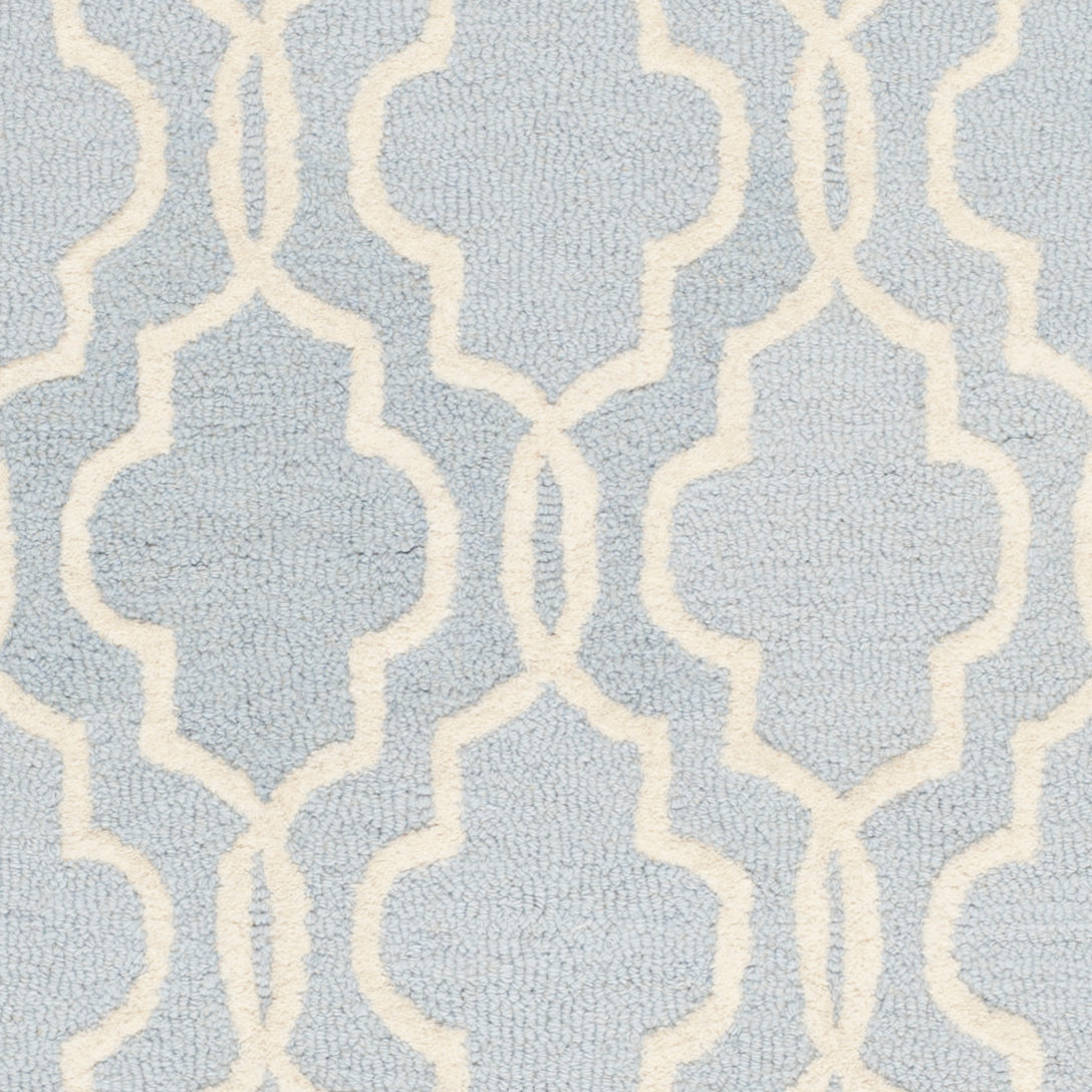 LIGHT BLUE / IVORY
