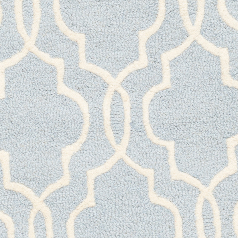 LIGHT BLUE / IVORY