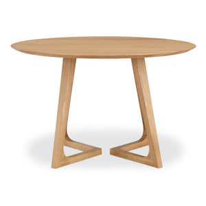 Moe's Home Collection - Godenza Dining Table Round Oak - CB-1003-24-0