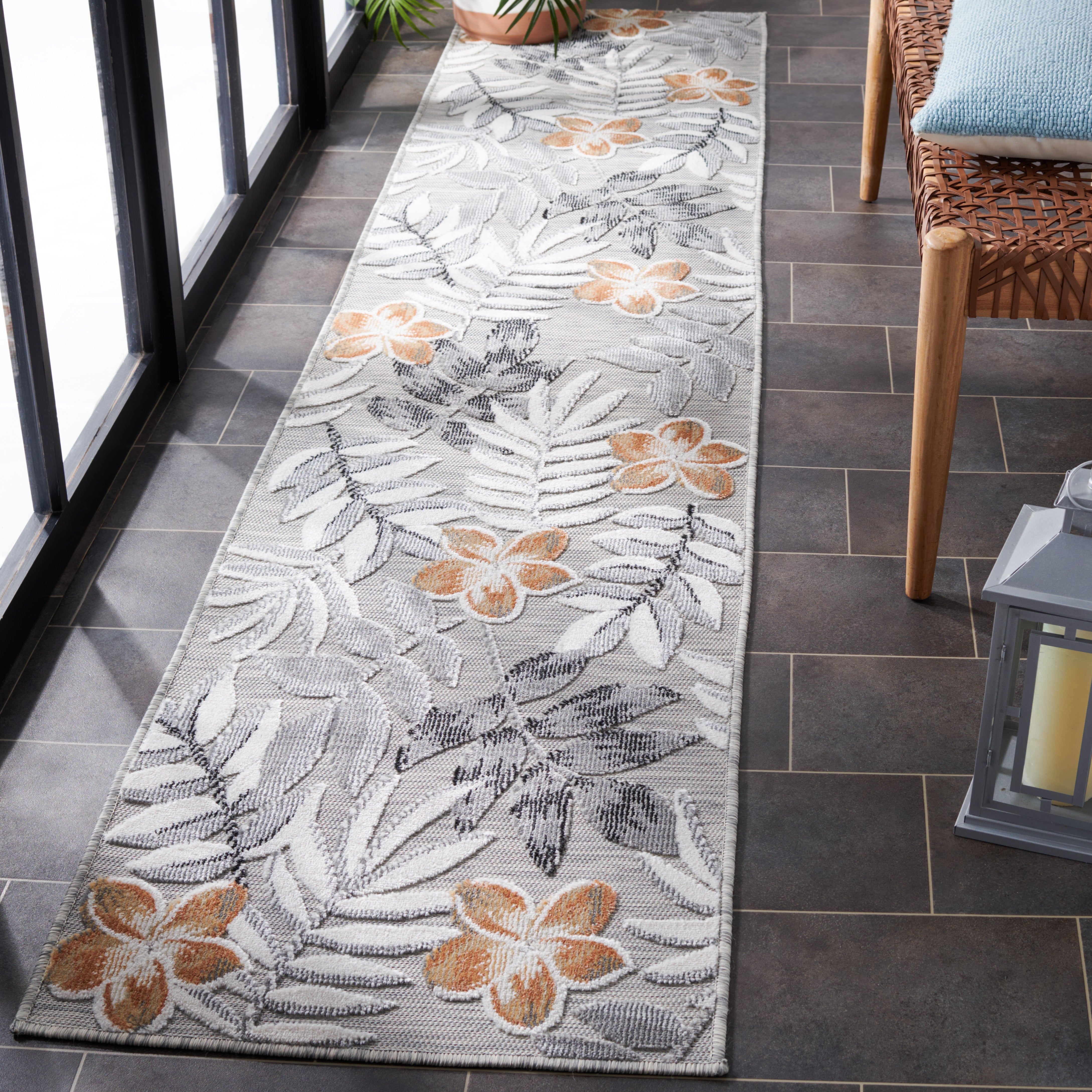 Safavieh Cabana 405 Rug, CBN405 - GREY / IVORY