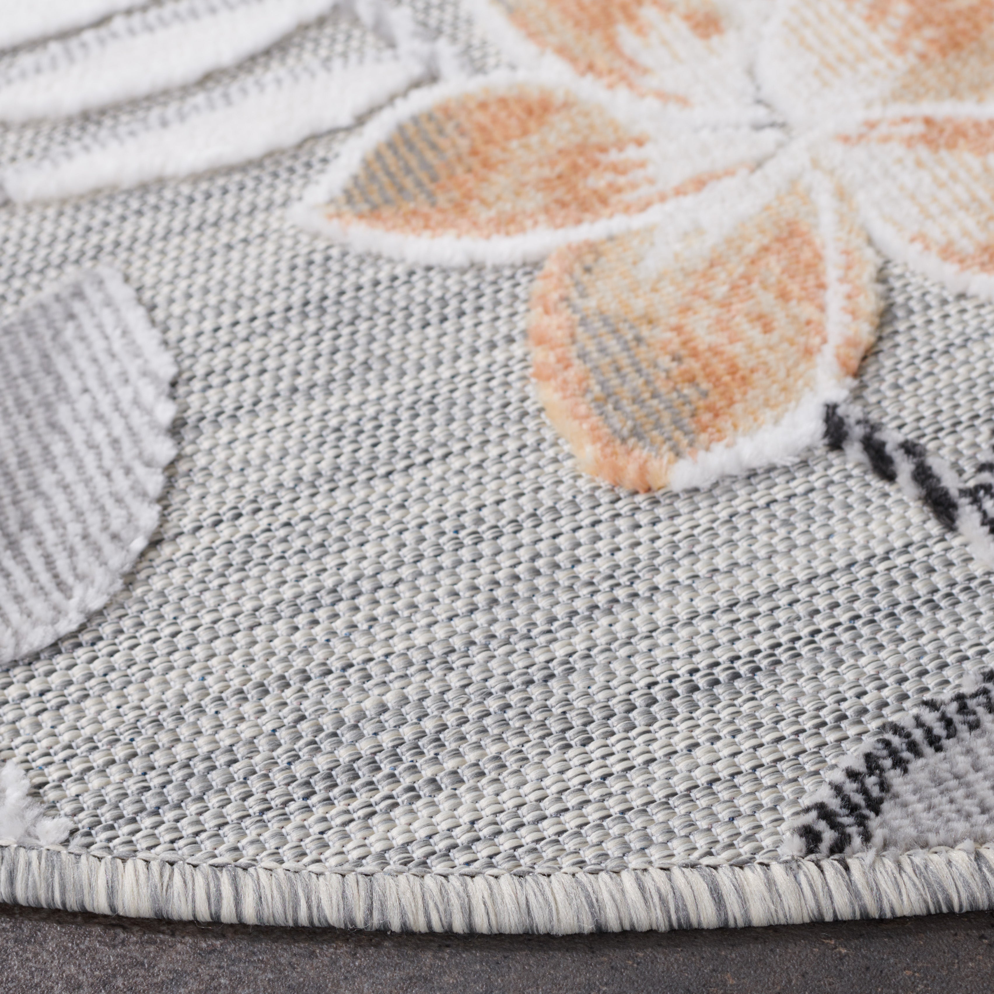 Safavieh Cabana 405 Rug, CBN405 - GREY / IVORY