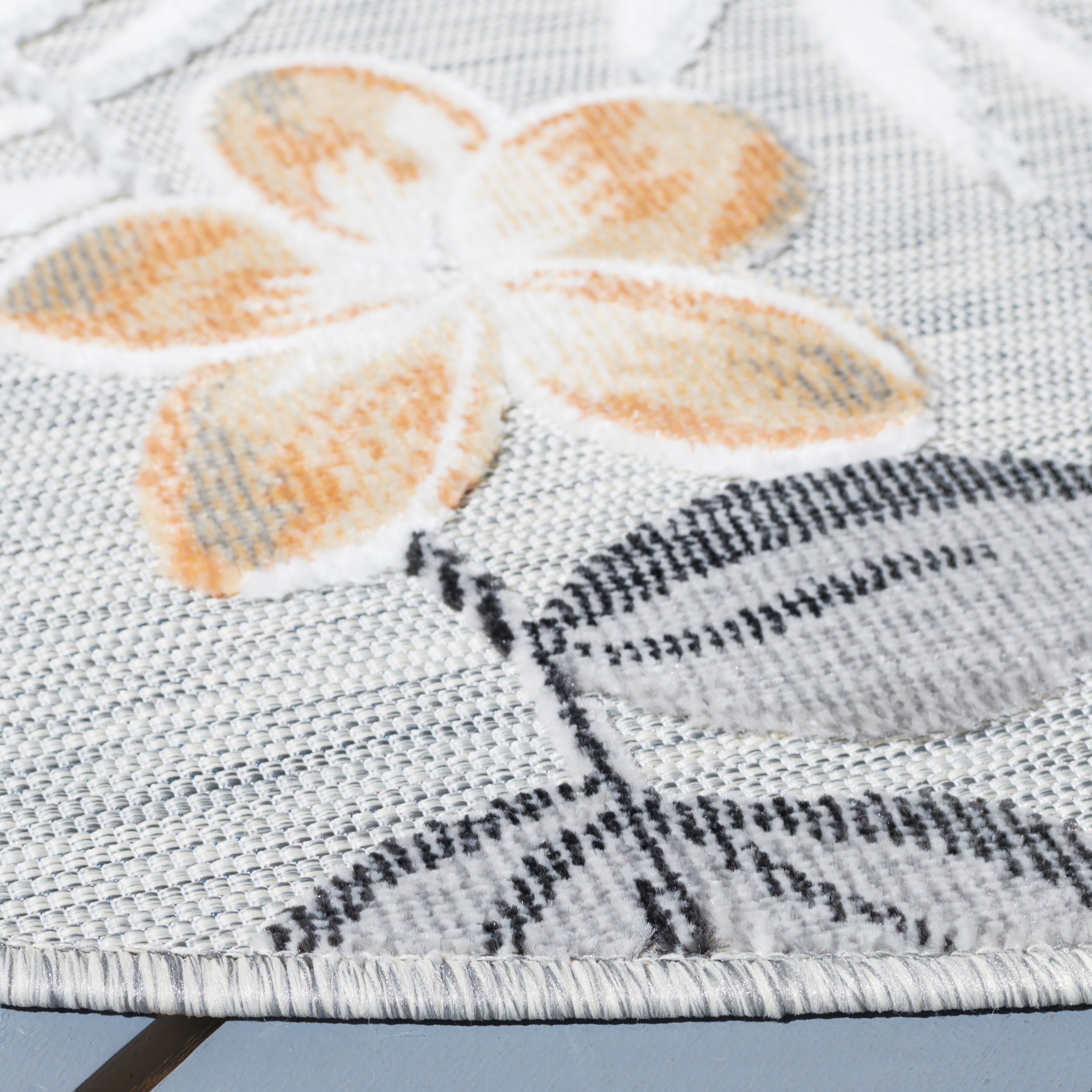 Safavieh Cabana 405 Rug, CBN405 - GREY / IVORY