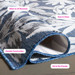 Safavieh Cabana 405 Rug, CBN405 - BLUE / GREY