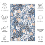 Safavieh Cabana 405 Rug, CBN405 - BLUE / GREY