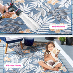 Safavieh Cabana 405 Rug, CBN405 - BLUE / GREY