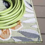 Safavieh Cabana 405 Rug, CBN405 - OLIVE / GREY