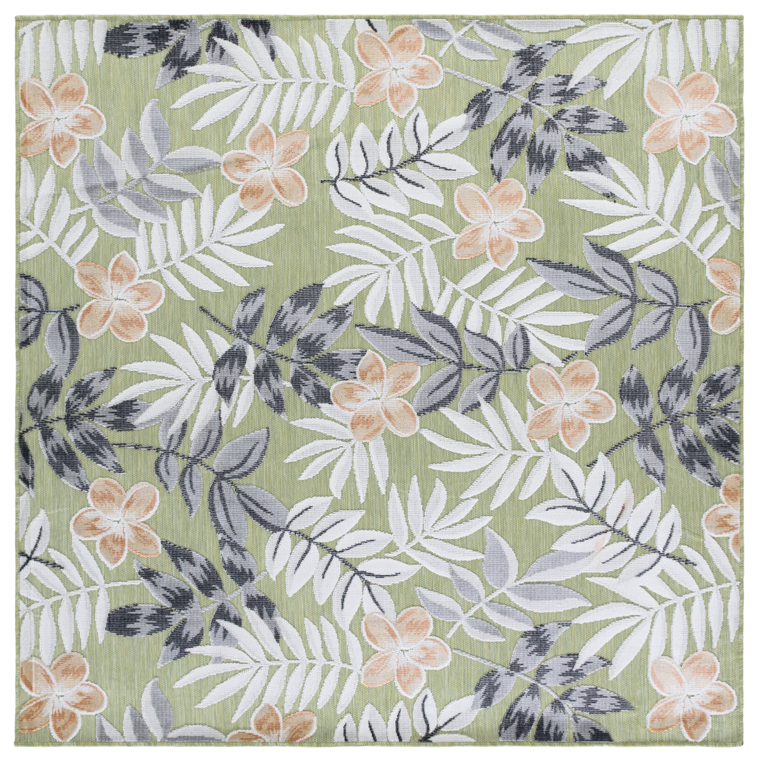 Safavieh Cabana 405 Rug, CBN405 - OLIVE / GREY