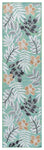 Safavieh Cabana 405 Rug, CBN405 - BLUE GREEN / GREY