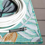 Safavieh Cabana 405 Rug, CBN405 - BLUE GREEN / GREY