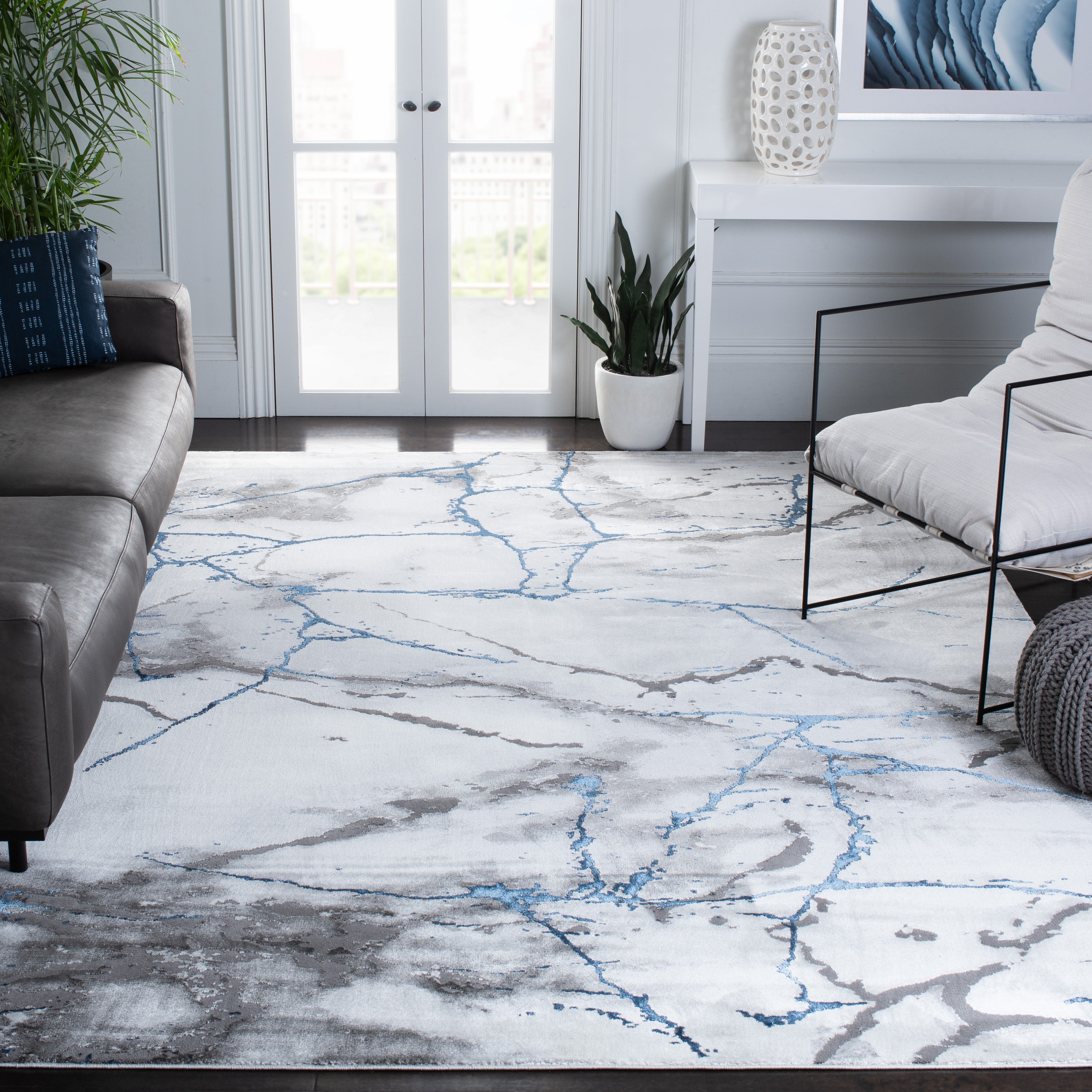 CRAFT 877 – IVORY GREY / BLUE