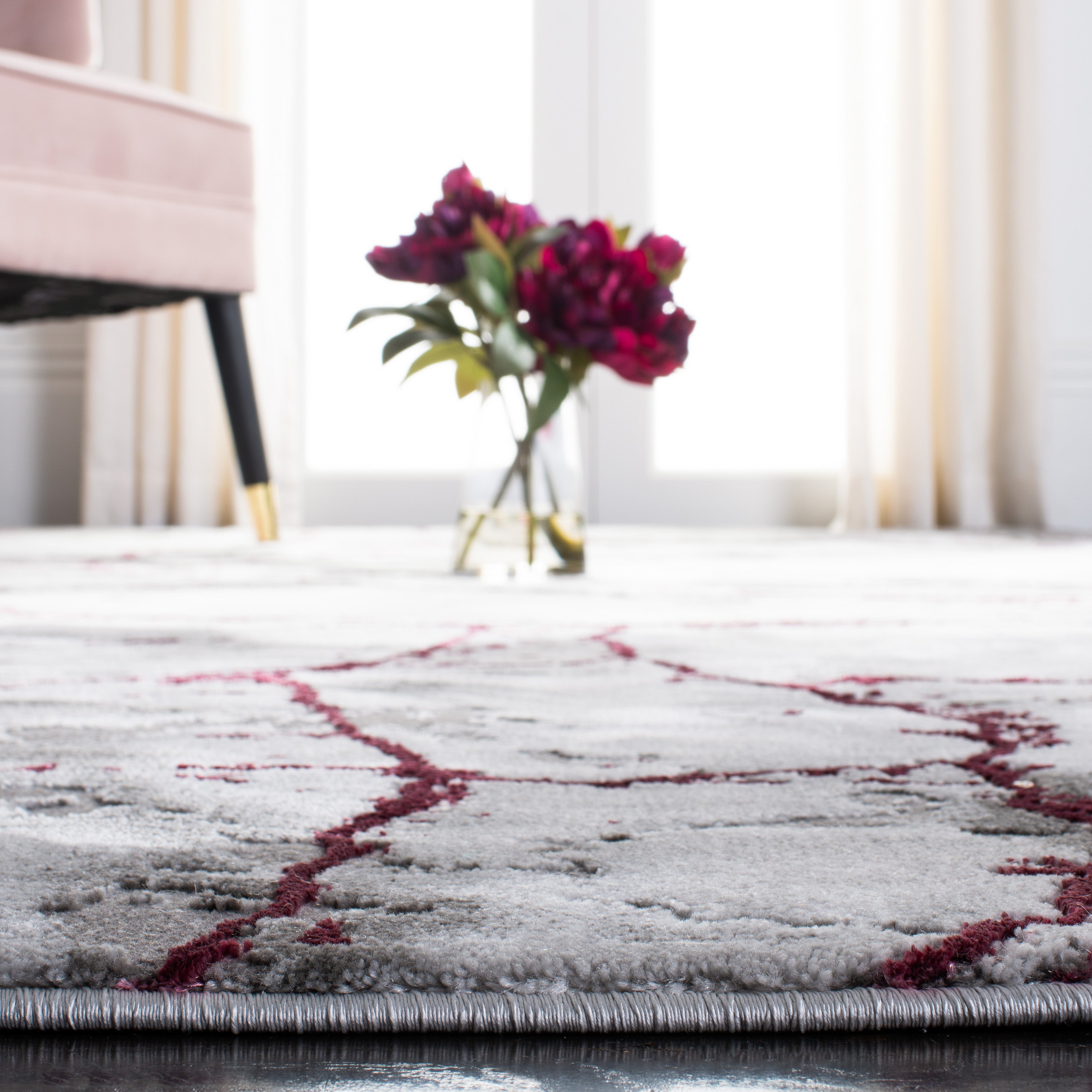 CRAFT 877 – GREY / WINE