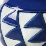 Villa & House - Columbina Vase - Blue & White - CMB-700-300