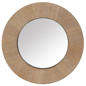 Safavieh Couture Netta Round Wood Mirror, CMI4002