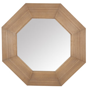 Safavieh Couture Lacarlo Octagan Wood Mirror, CMI4003