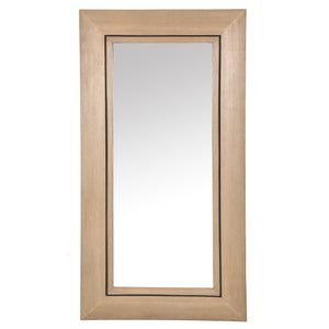 Safavieh Couture Tenric Large Rectangle Wood Mirror, CMI4012