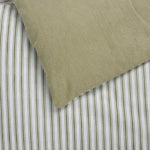 OLIVE / WHITE
