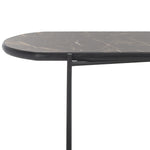 Safavieh Marlee Console Table, CNS4206 - Dark Sandstone / Black